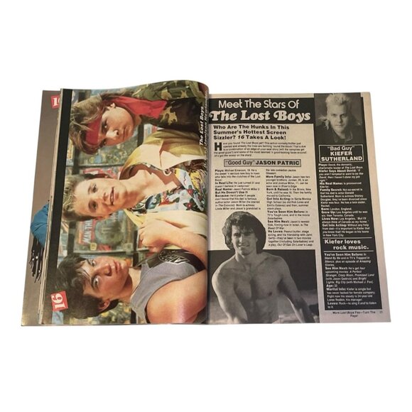 16 Magazine September 1987 Menudo Bon Jovi Duran Duran Corey Hart River Phoenix - Picture 5 of 7